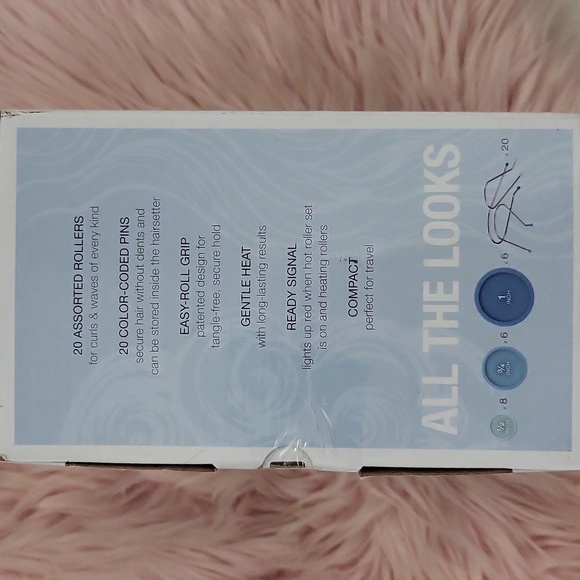 Brand New CONAIR CURLS & WAVES COMPACT Heat Rollers-20CT. - Picture 3 of 4